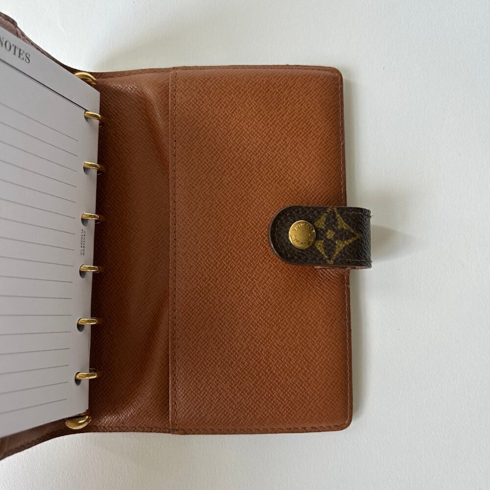 LOUIS VUITTON SMALL RING MONOGRAM AGENDA - Picture 7 of 7